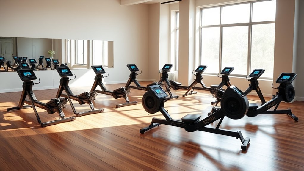 affordable studio quality rowing machines