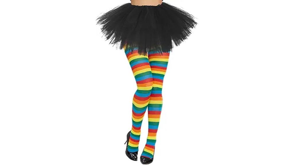 american striped tights