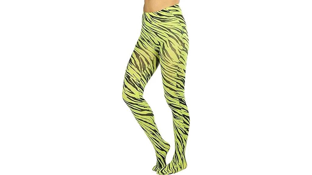 animal print pantyhose style