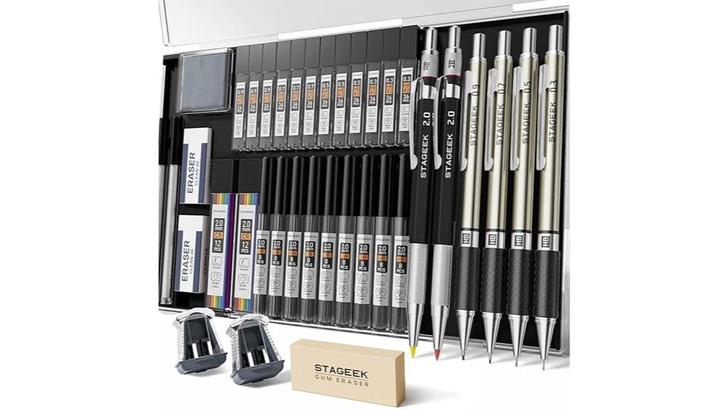 art mechanical pencil set