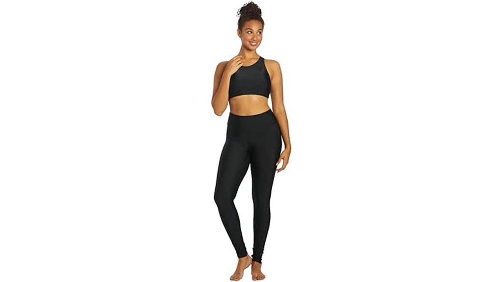 athletic capri swim leggings