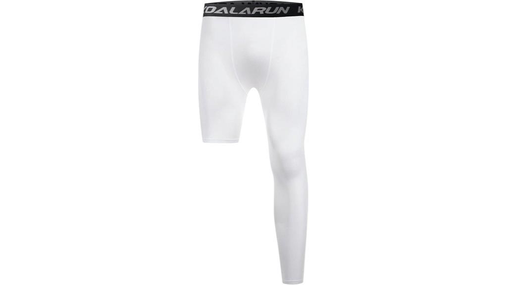 basketball one leg compression tights