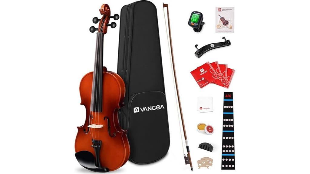 beginner full size violin set