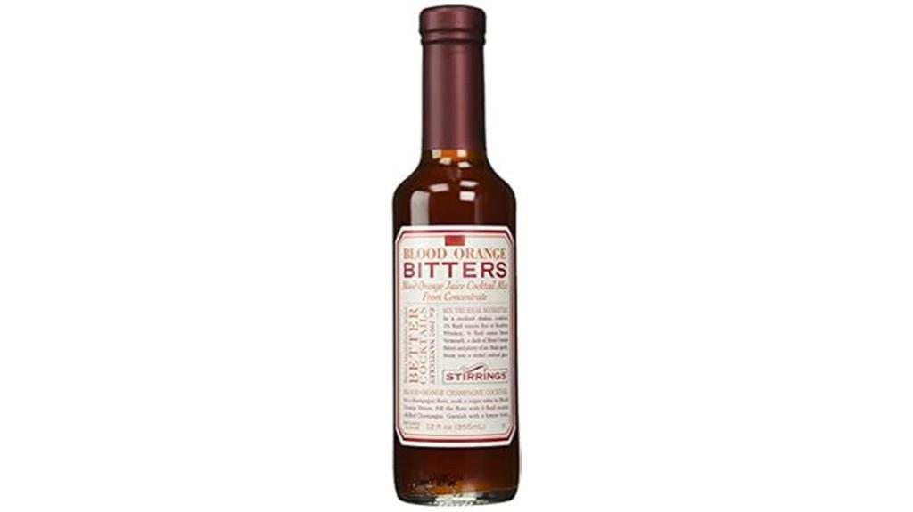 blood orange bitters bottle