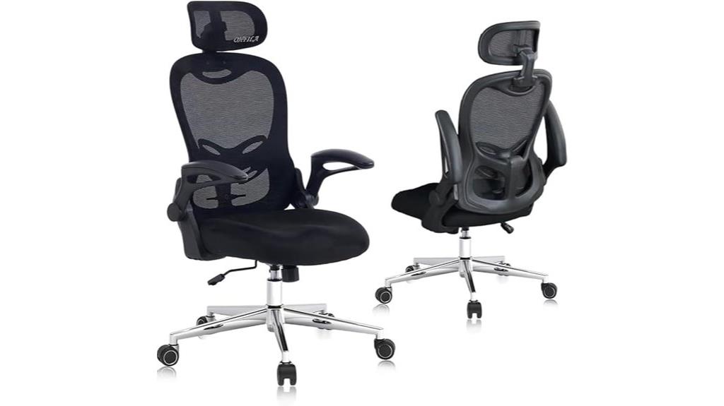 breathable mesh office chair
