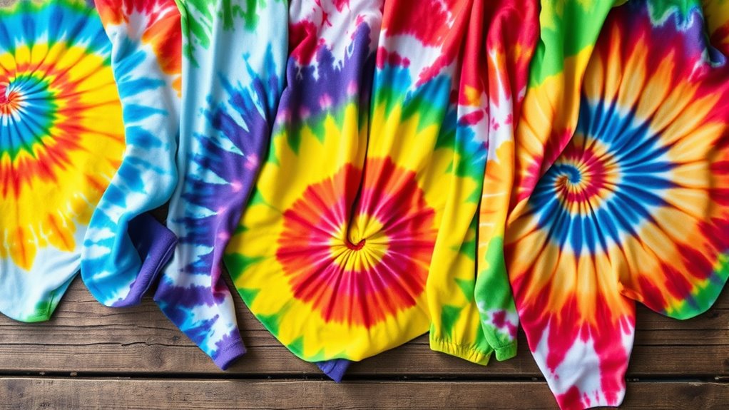 brighten wardrobe with tie dye