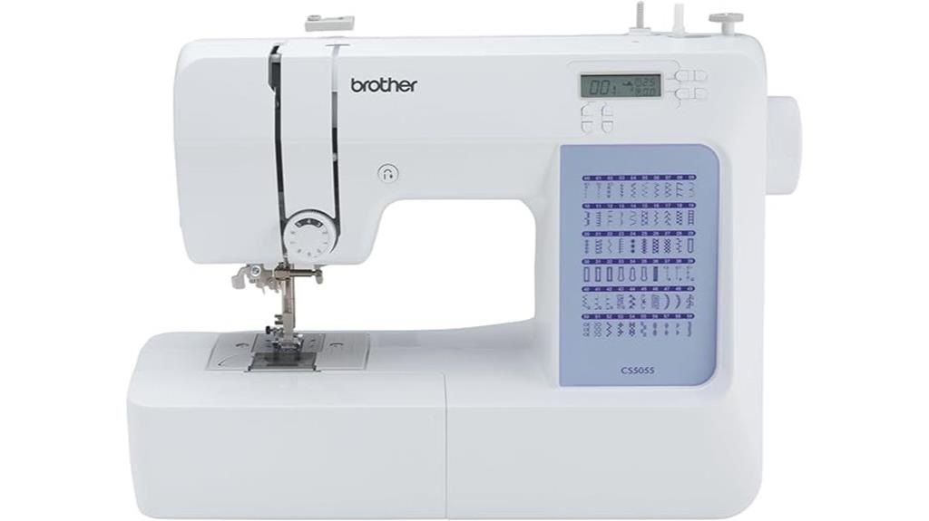 brother cs5055 stitch options