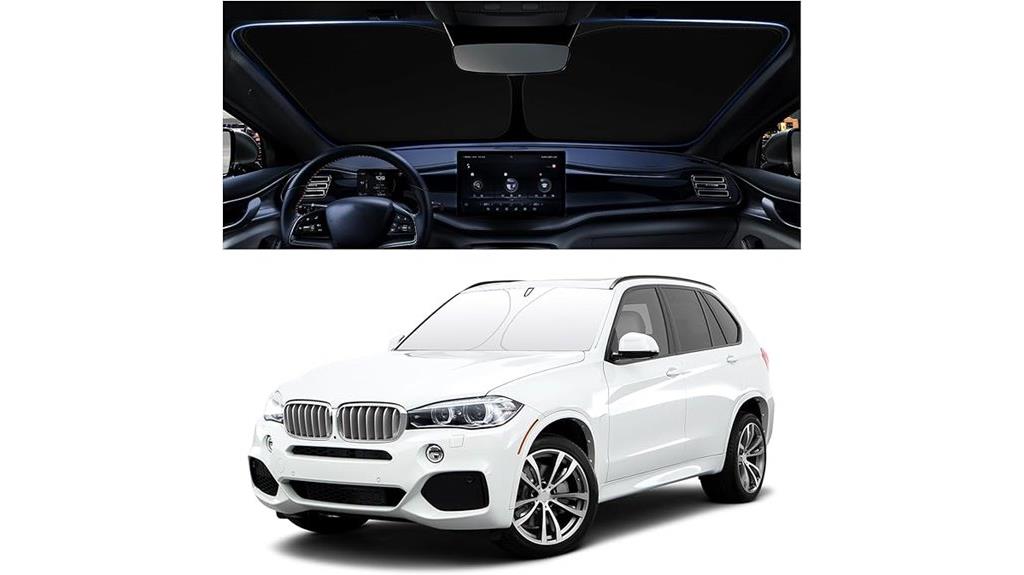 car windshield sun shade