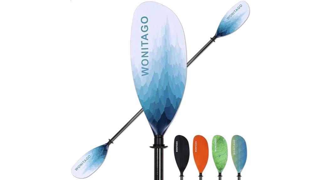 carbon fiber kayak paddle