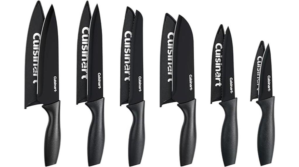 ceramic coated knife set