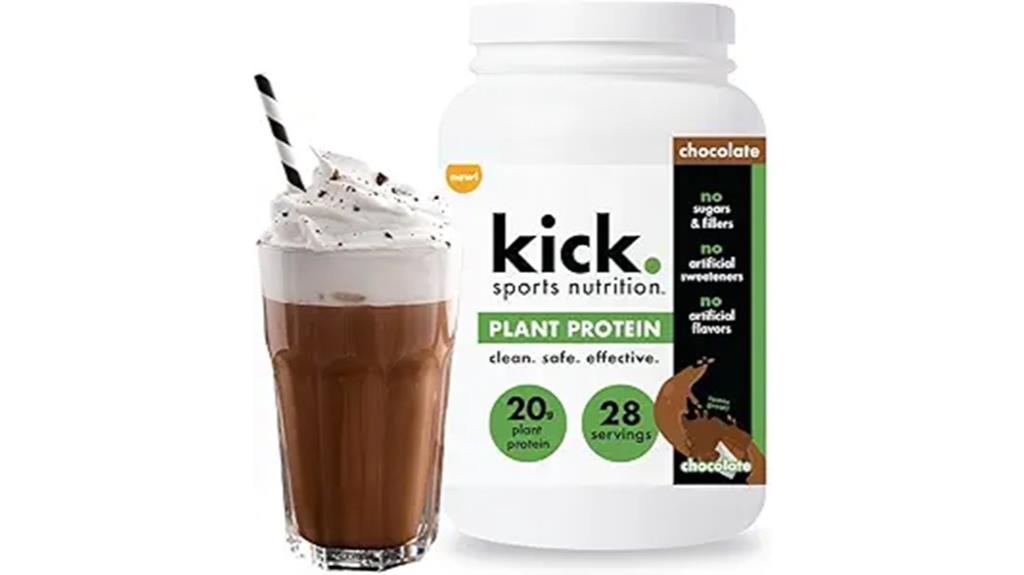 chocolate kick plant protein