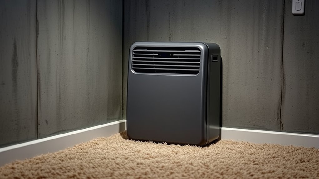 choosing quiet basement dehumidifiers