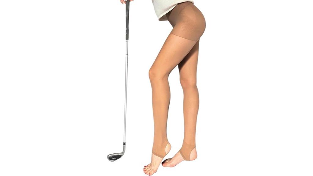 coffee colored golf tights