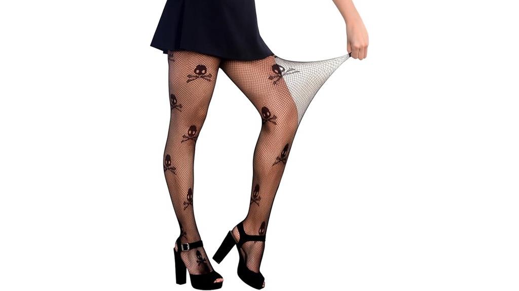 colorful millennials patterned tights