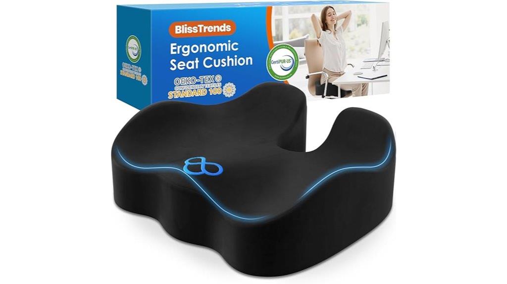 comfortable memory foam seat