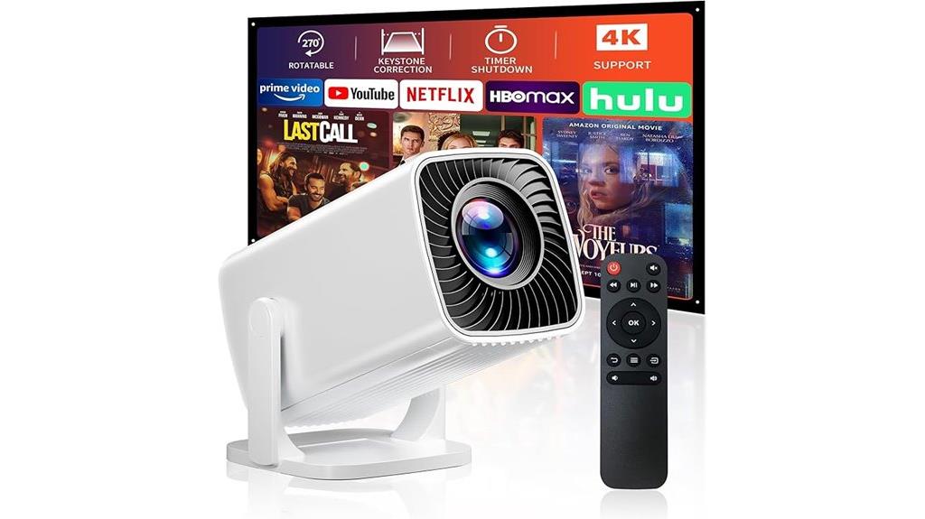 compact 4k portable projector