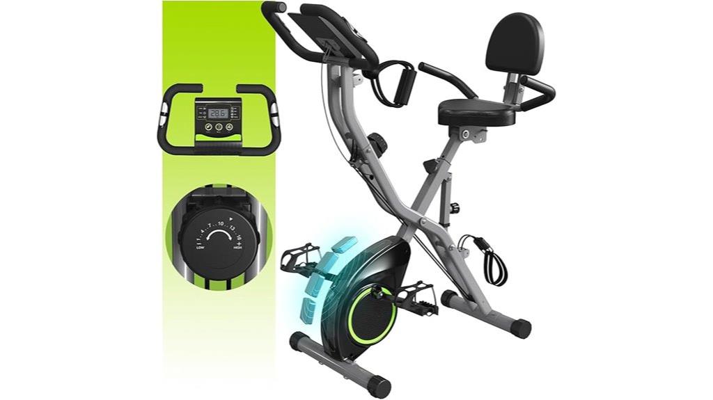 compact foldable exercise bike