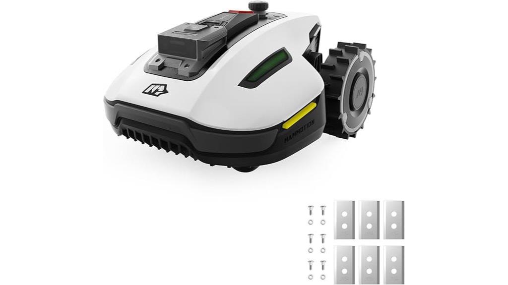 compact robotic lawn mower
