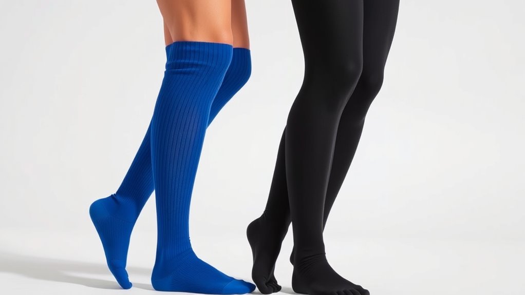 comparison of compression wear