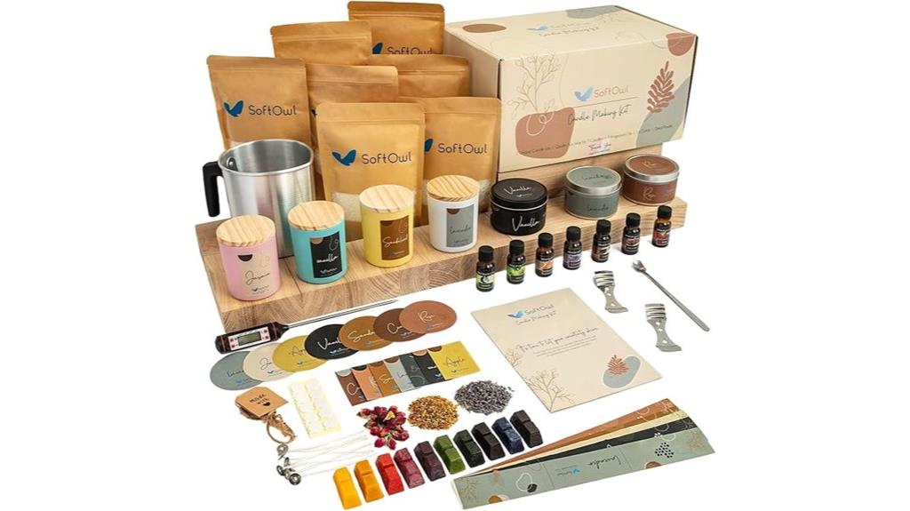 complete soy candle kit