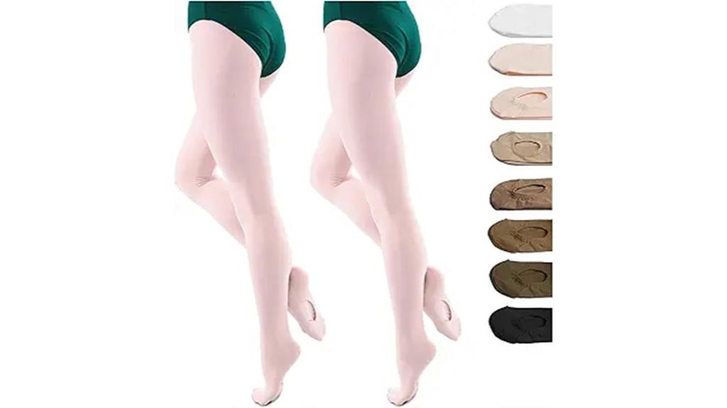 convertible ballet tights