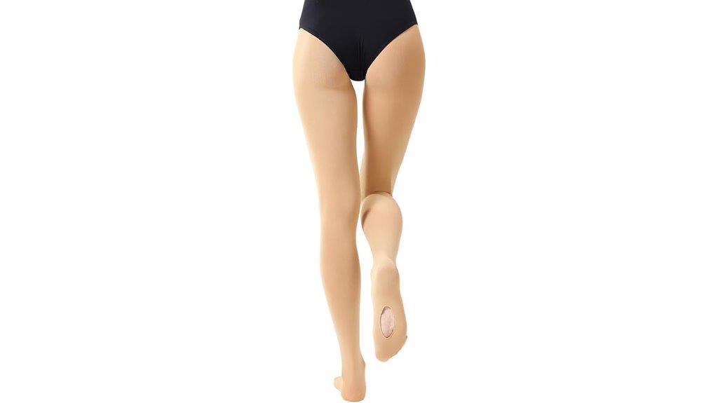 convertible soft ballet tights