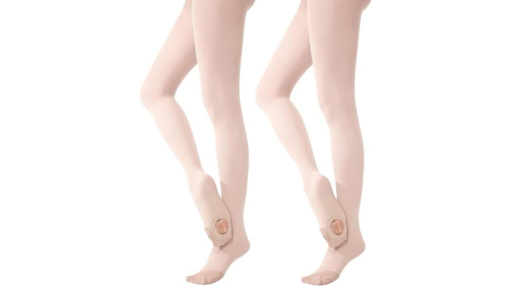 convertible women s dance tights
