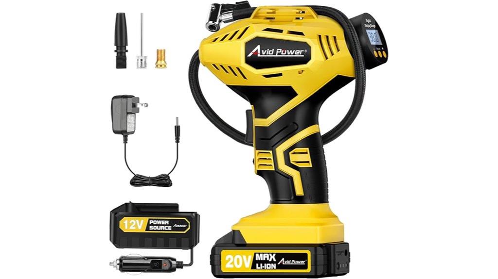 cordless tire inflator