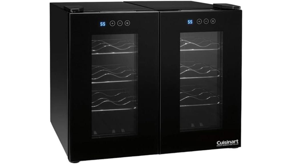 cuisinart 16 bottle wine cellar