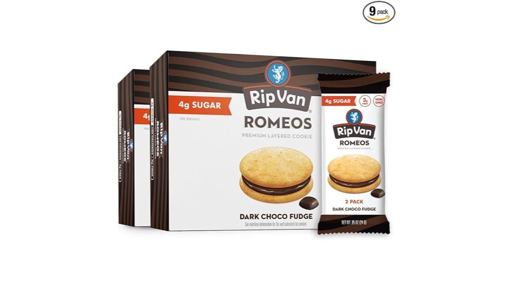 dark chocolate fudge cookies