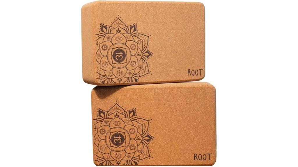 eco cork yoga blocks