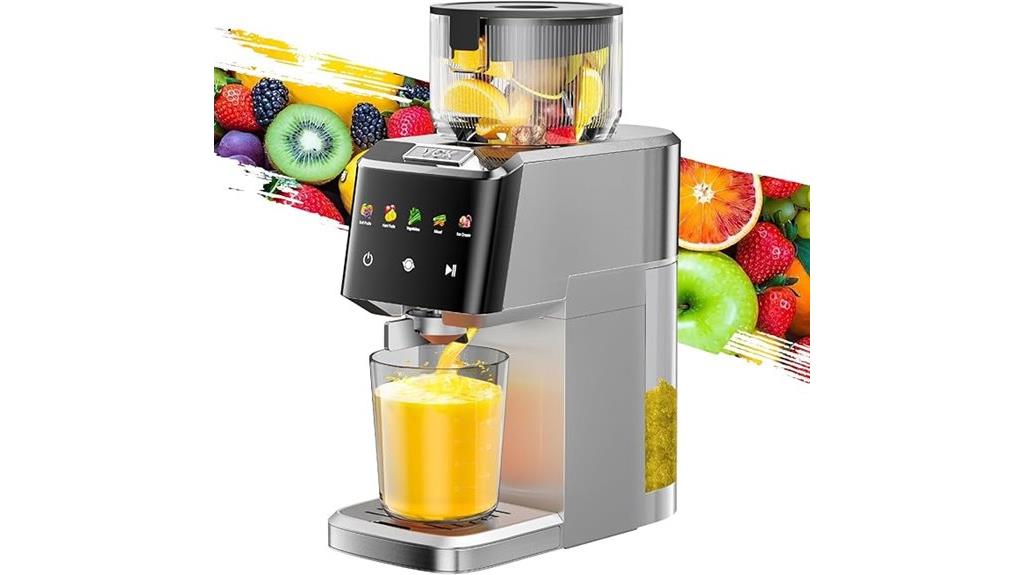efficient nutrient preserving juicing