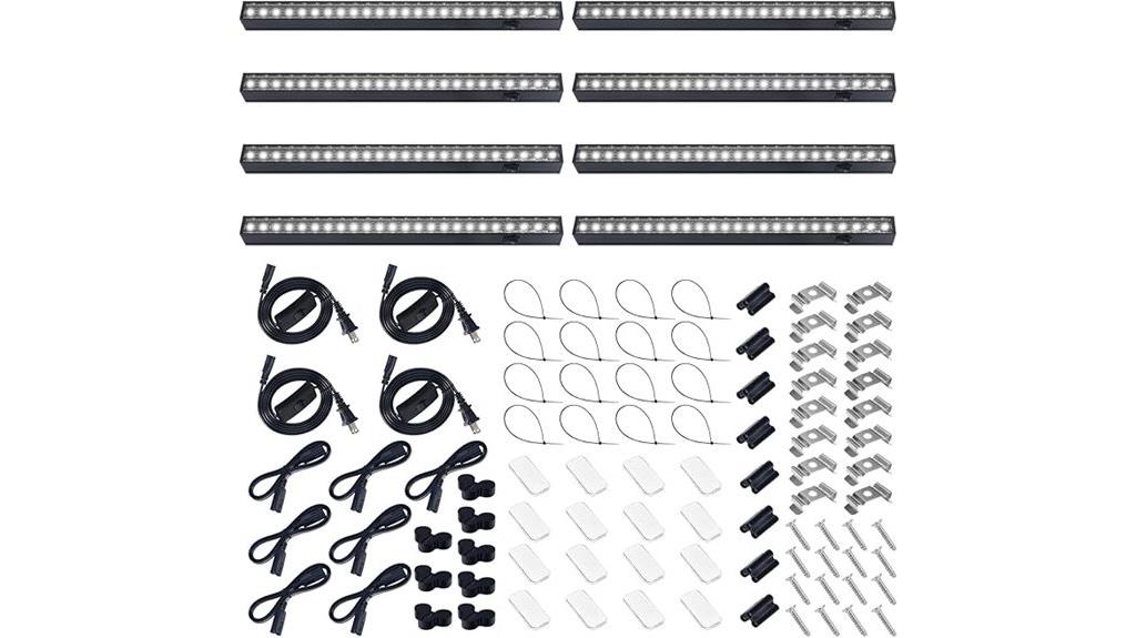 eight pack led grow lights