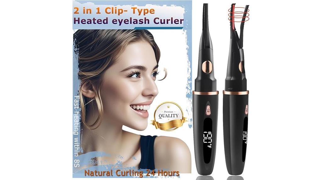electric heated eyelash curler