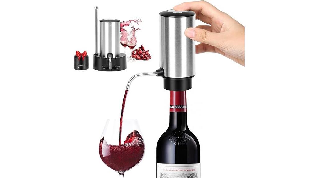 electric wine pouring device
