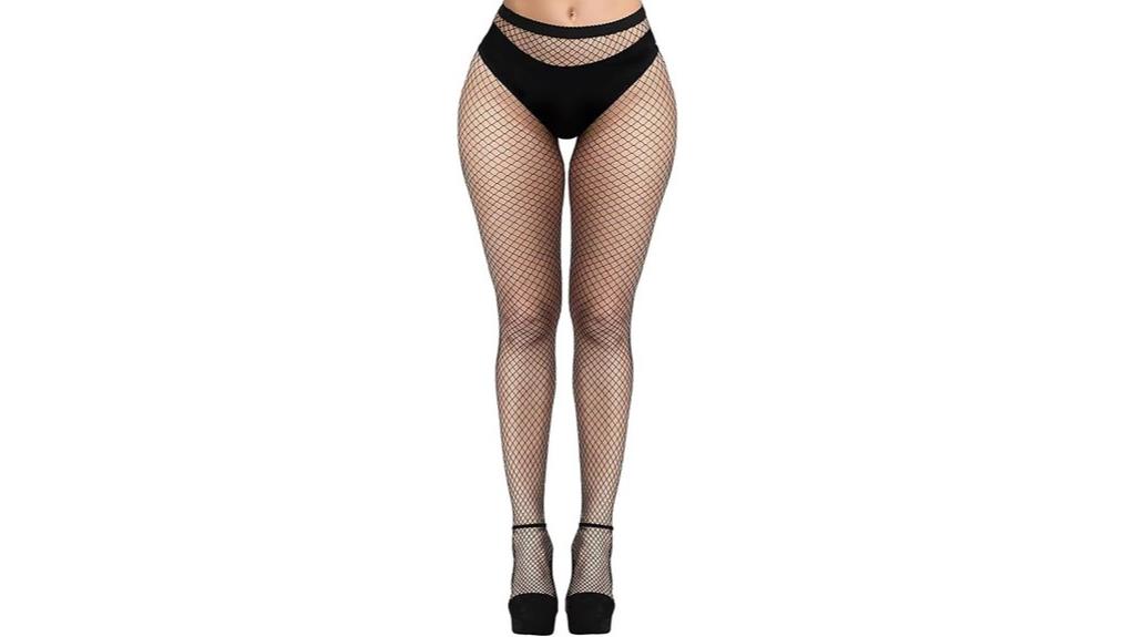 elegant fishnet legwear