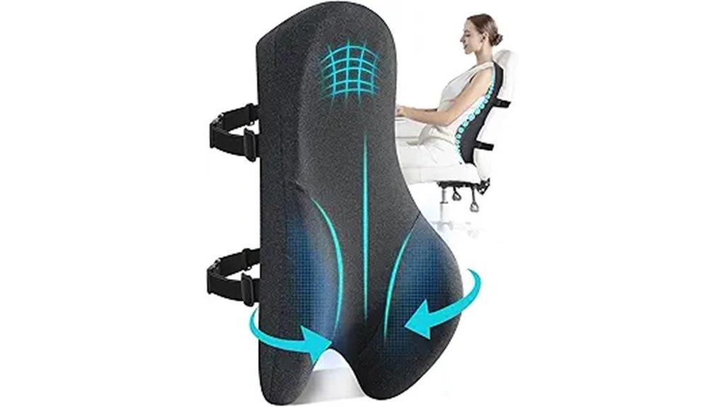ergonomic office chair pillow