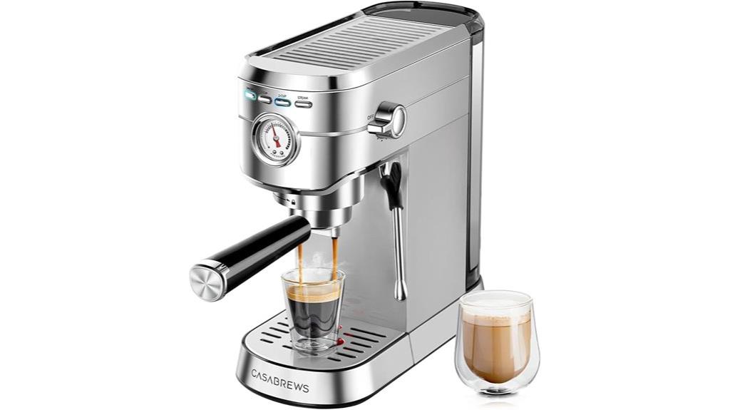 espresso machine with frother