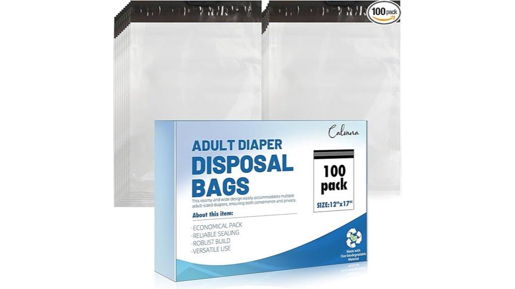 extra thick adult disposal bags