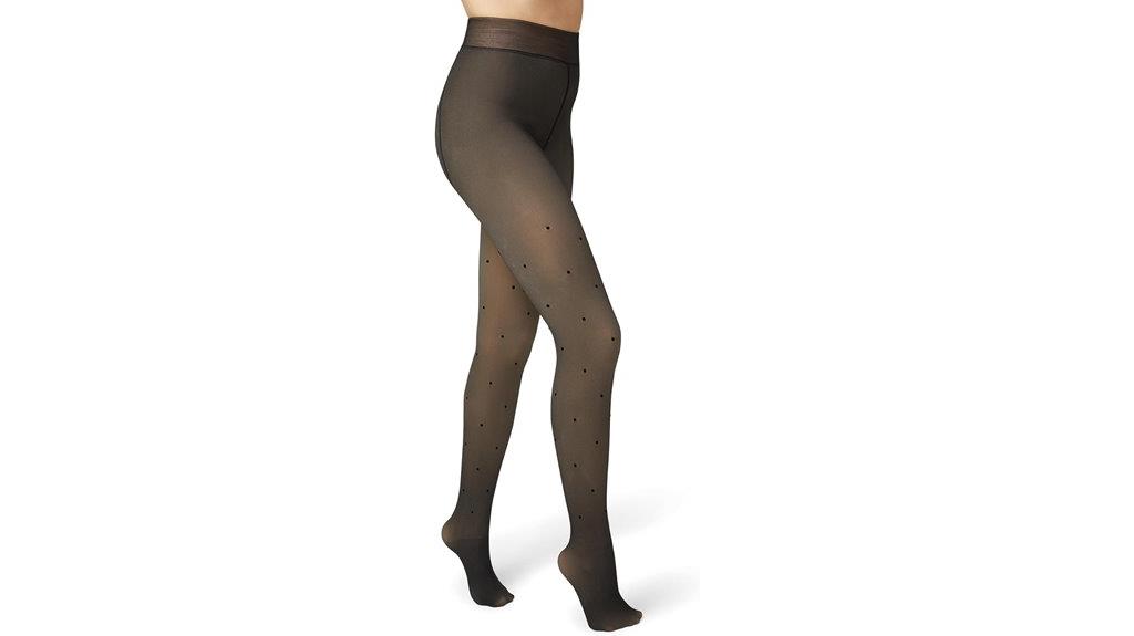 faux fleece lined tights