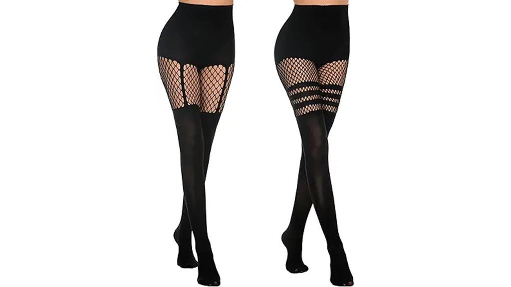 faux thigh high stockings