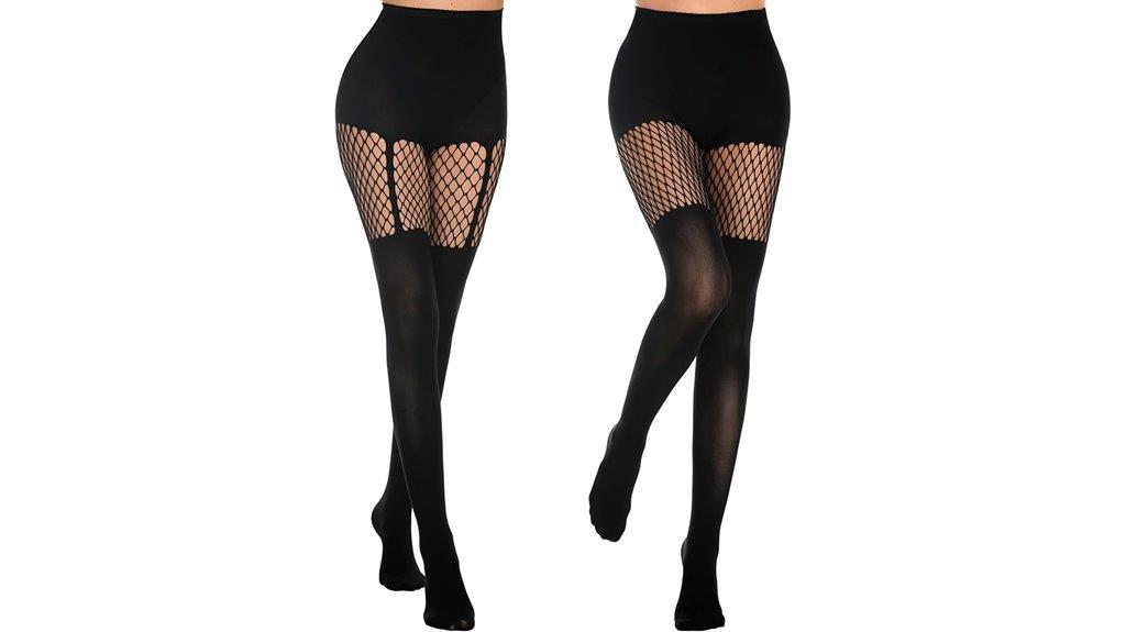 faux thigh high stockings