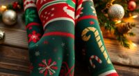 festive christmas tights selection