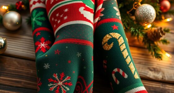 festive christmas tights selection