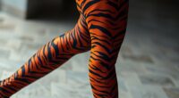 fierce tiger print leggings