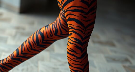 fierce tiger print leggings