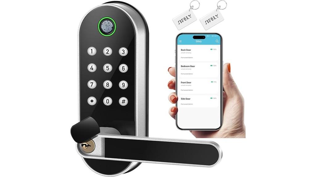 fingerprint keyless lock