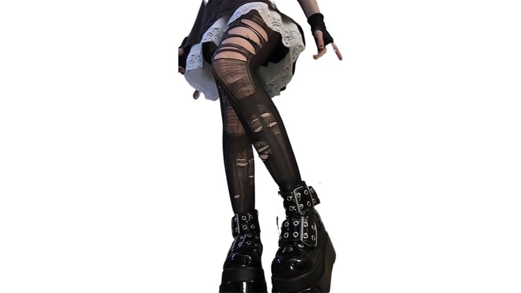 five pairs of disposable stockings