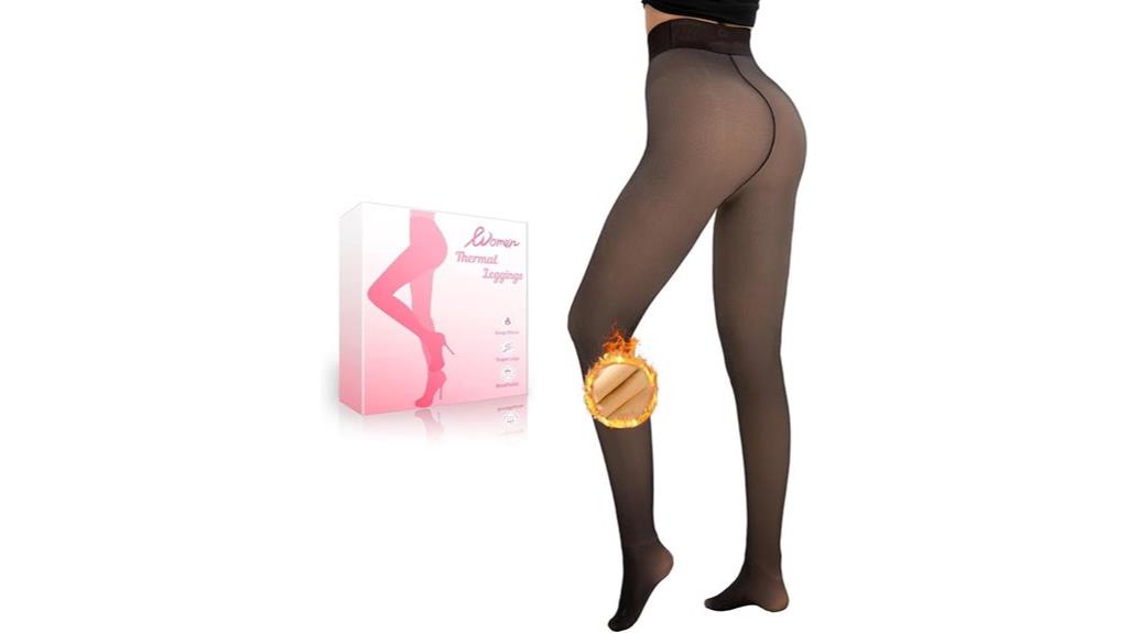 fleece lined women s thermal leggings