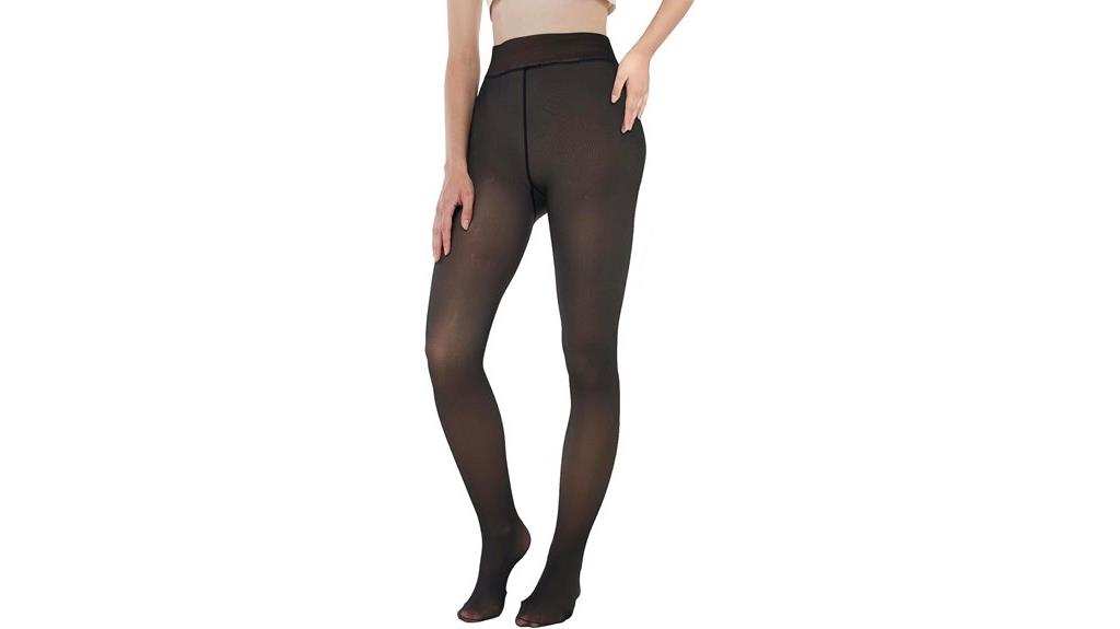 fleece lined women s tights